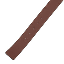 将图像加载到图库查看器中，LOUIS VUITTON Belt・LV Tilt Reverse Taurillon 40MM Size 95/38 Navy/BrownM0027 Taurillon Leather
