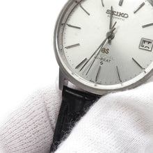 Load image into Gallery viewer, SEIKO Grand SEIKO W36mm Stainless Steel Leather Silver Dial6155-8000
