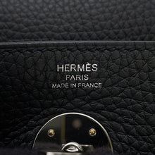 Load image into Gallery viewer, HERMES Lindy Black Taurillon Clemence Size 26
