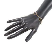 Load image into Gallery viewer, Van Cleef &amp; Arpels Vintage Alhambra Bracelet 5 motifsVCARA41300 18K Yellow Gold

