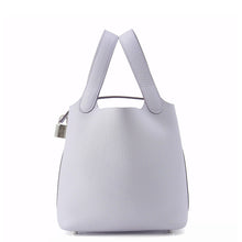 将图像加载到图库查看器中，HERMES Picotin Lock Green Pantan Taurillon Clemence Size PM
