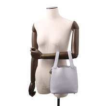 将图像加载到图库查看器中，HERMES Picotin Lock Green Pantan Taurillon Clemence Size PM
