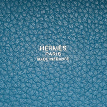 将图像加载到图库查看器中，HERMES Picotin Lock Blue Jean Taurillon Clemence Size PM
