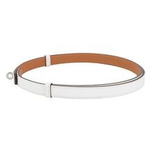 Load image into Gallery viewer, HERMES Kelly belt New White Epsom

