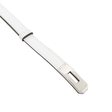 Load image into Gallery viewer, HERMES Kelly belt New White Epsom
