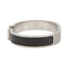 Load image into Gallery viewer, HERMES ClicHH Clic Crack Enamel Bracelet Size T5 NoirMattH703203FB01T5 Metal
