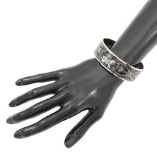 将图像加载到图库查看器中，HERMES Enameled GM Hose/Rope Size Large Black Metal
