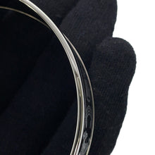 Load image into Gallery viewer, HERMES Enameled GM Hose/Rope Size Large Black Metal
