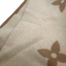 将图像加载到图库查看器中，LOUIS VUITTON Scarf, Reykjavik Beige ClaireM78123 Cashmere100%
