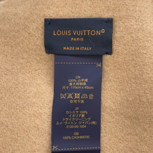 将图像加载到图库查看器中，LOUIS VUITTON Scarf, Reykjavik Beige ClaireM78123 Cashmere100%
