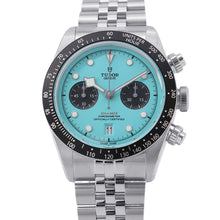 将图像加载到图库查看器中，TUDOR Black Bay Chronograph W41mm Stainless Steel FlamingoBlue Dial79360N-0024
