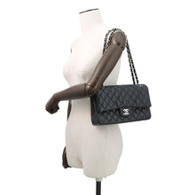 将图像加载到图库查看器中，CHANEL Matelasse W flap WChainShoulder Bag BlackA01112 Lambskin Size 25
