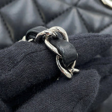 Load image into Gallery viewer, CHANEL Matelasse W flap WChainShoulder Bag BlackA01112 Lambskin Size 25
