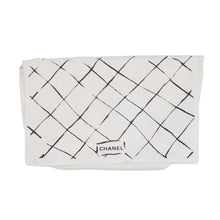 将图像加载到图库查看器中，CHANEL Matelasse W flap WChainShoulder Bag BlackA01112 Lambskin Size 25
