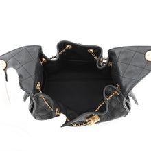 Load image into Gallery viewer, CHANEL CHANEL25 ChainShoulder Bag BlackAS5293 Caviar Leather Size Small
