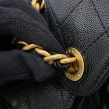 Load image into Gallery viewer, CHANEL CHANEL25 ChainShoulder Bag BlackAS5293 Caviar Leather Size Small
