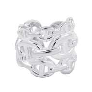 HERMES Chaine d'Ancre Anchene Ring Size GM/48/#8 SV925