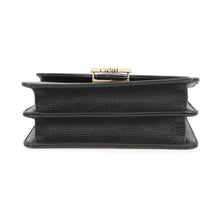 Load image into Gallery viewer, GUCCI Interlocking G ChainShoulder Bag Black510304 Leather
