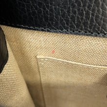 Load image into Gallery viewer, GUCCI Interlocking G ChainShoulder Bag Black510304 Leather
