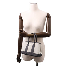 Load image into Gallery viewer, HERMES Neo Garden Ardoise/Ecru Negonda Leather Toilet H Viking Size 23
