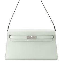 将图像加载到图库查看器中，HERMES Kelly Elan VertPeppermint Epsom
