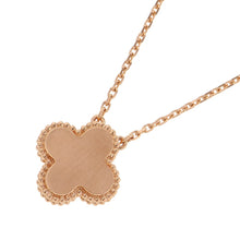 将图像加载到图库查看器中，Van Cleef &amp; Arpels Vintage Alhambra Necklace Holiday 2023VCARP9T000 18K Pink Gold
