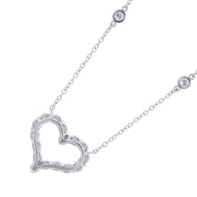 Load image into Gallery viewer, TIFFANY&amp;Co. Sentimental Heart by the Yard Pendant Pt950
