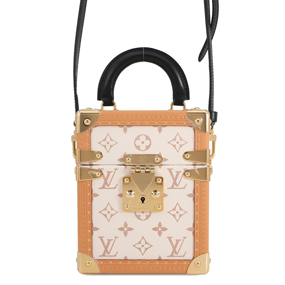 LOUIS VUITTON Camera Box/2024 Cruise Collection White/BeigeM10329 Monogram