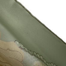 将图像加载到图库查看器中，HERMES Scarf Carre Fairy Finger Size 90 Light Gray/White/Ivory Silk 100%
