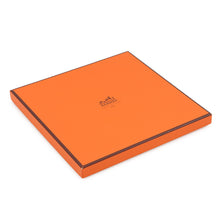 将图像加载到图库查看器中，HERMES Scarf Carre Fairy Finger Size 90 Light Gray/White/Ivory Silk 100%
