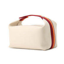 将图像加载到图库查看器中，HERMES BRIDE A Black H Pavilion Natural/Multicolor Canvas Size GM
