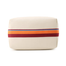 将图像加载到图库查看器中，HERMES BRIDE A Black H Pavilion Natural/Multicolor Canvas Size GM
