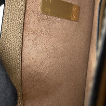 将图像加载到图库查看器中，Valextra Valextra Iside Clutch Chainshoulder Bag Greige Leather
