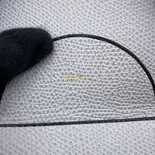 将图像加载到图库查看器中，Valextra Valextra Horseshoe Coin Purse StoneGrayV0L89 Soft Calf Leather
