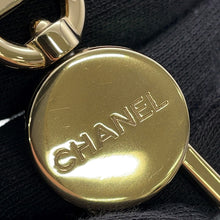 将图像加载到图库查看器中，CHANEL CC Logo Strap Black/WhiteAAA911 Canvas
