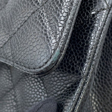 将图像加载到图库查看器中，CHANEL Matelasse ChainShoulder back BlackA01112 Caviar Leather Size 25
