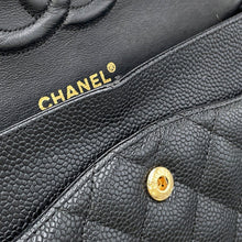 将图像加载到图库查看器中，CHANEL Matelasse ChainShoulder back BlackA01112 Caviar Leather Size 25
