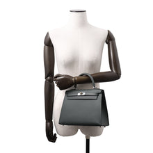 Load image into Gallery viewer, HERMES Kelly Sellier Vert Mangrove Epsom Size 25
