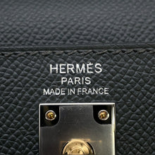 将图像加载到图库查看器中，HERMES Kelly Sellier Vert Mangrove Epsom Size 25
