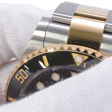 将图像加载到图库查看器中，ROLEX Submariner-Date W41mm Stainless Steel K18YG Black Dial126613LN
