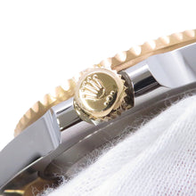 将图像加载到图库查看器中，ROLEX Submariner-Date W41mm Stainless Steel K18YG Black Dial126613LN
