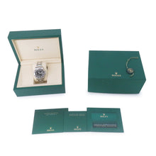 将图像加载到图库查看器中，ROLEX GMT Master II W40mm Stainless Steel Black Dial126710GRNR
