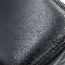 将图像加载到图库查看器中，CHANEL Matelasse CC Logo Chain Vanity Bag BlackAP2199 Lambskin
