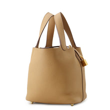 Load image into Gallery viewer, HERMES Picotin Lock Biscuit Taurillon Clemence Size PM
