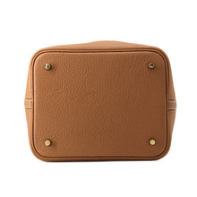 将图像加载到图库查看器中，HERMES Picotin Lock Gold Taurillon Clemence Size MM
