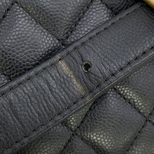 Load image into Gallery viewer, CHANEL Matelasse Classic Chain Wallet BlackA91576 Caviar Leather
