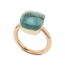 将图像加载到图库查看器中，Pomellato Nude Maxi Ring Size 51/#11PAB2010-O6000-000OY K18PG K18WG
