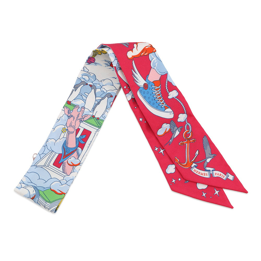 HERMES Scarf Twilly 