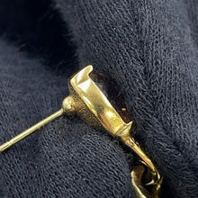 将图像加载到图库查看器中，CHANEL Color Stone CC Logo Earrings GoldABA100 Gold Plated Rhinestone
