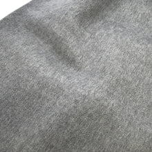 将图像加载到图库查看器中，HERMES Logo scarf Gray/White Cashmere100%
